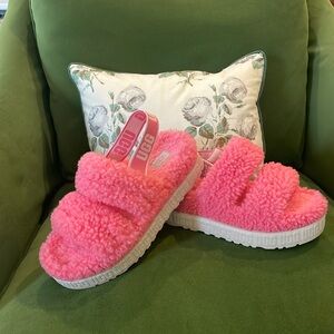 Uggs Oh Flufflita Platform Slippers